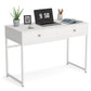 Tribesigns Computer Desk with 2 Drawers, Multifunctional Study Writing Desk