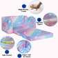 Compression Modular Kids Sofa, Perfect Sleeper Extra Convertible Sofa to Lounger, Comfy 2-in-1 Flip Open Couch Sleeper for Kids Pink Small Sofa