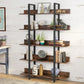Tribesigns Triple Wide 6-Shelf Bookshelves , 6-Tier Large Etagere Bookcase