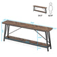 Tribesigns Console Table, 70.9 Inches Extra Long Sofa Table Behind Couch