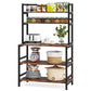 Tribesigns Kitchen Baker's Rack, 5-Tier Freestanding Kitchen Utility Storage Shelf