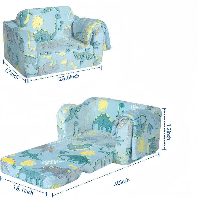 Toddler Couch - Kid Couch, Modular Kids Play Couch Set, Baby Couch, Kid Sofa Sofa Comfy, Foam Playroom Couch for Kids, Toddler Sofa That Fold Out