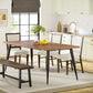 Tribesigns Dining Table, 70.9" Kitchen Dinner Table for 6 to 8 People