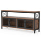 Tribesigns Sideboard Buffet Table Bar Cabinet with 4 Mesh Doors