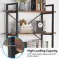 Tribesigns Bookshelf, 5 Tier Bookcase Display Shelf Unit