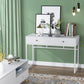 Tribesigns Computer Desk with 2 Drawers, Multifunctional Study Writing Desk