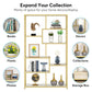 Tribesigns Bookshelf, 8-Open Shelf Etagere Bookcase Storage Organizer