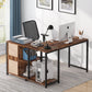 Tribesigns L Shaped Desk with Drawer Cabinet, 47 Inch Corner Desk