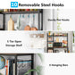 Tribesigns Kitchen Baker's Rack, 5-Tier Utility Storage Shelf with Hutch