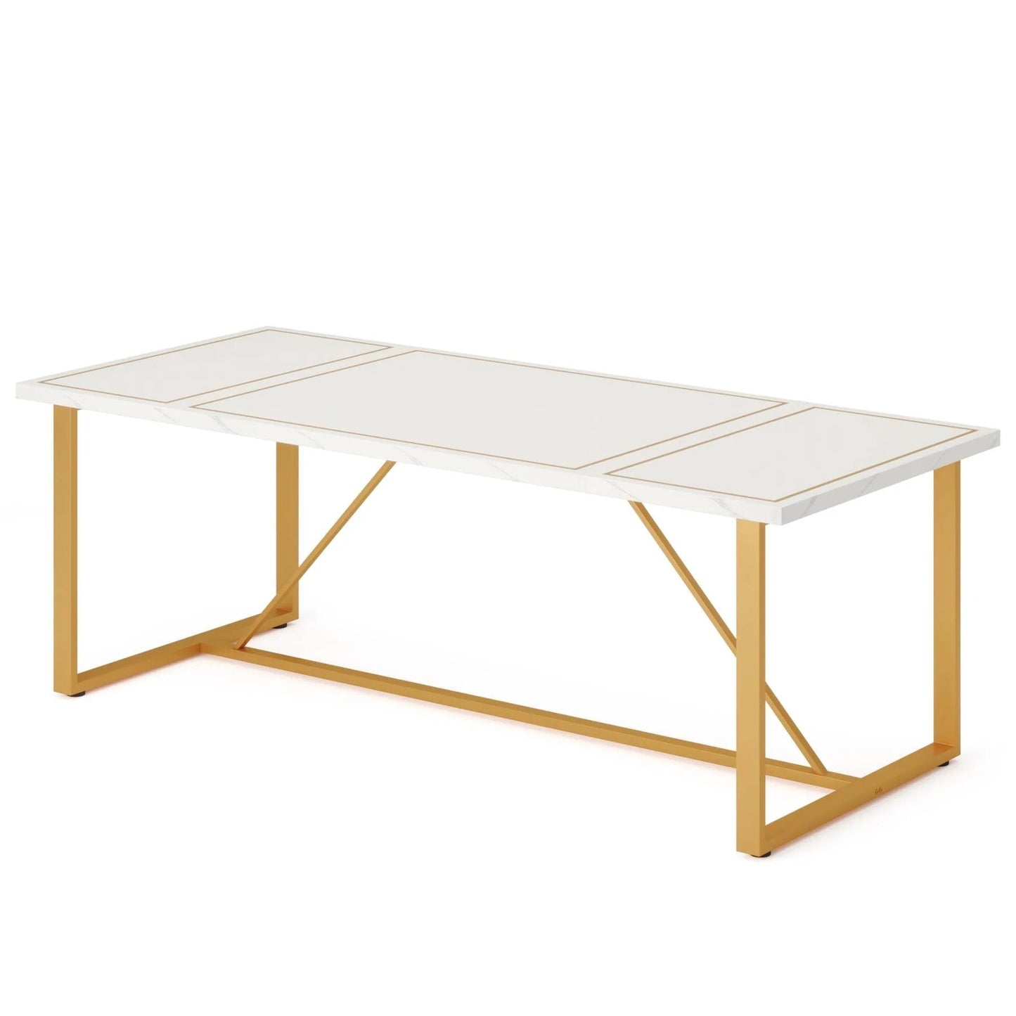 Tribesigns 6FT Conference Table, 70.9’’ Modern Large Executive Computer Desk