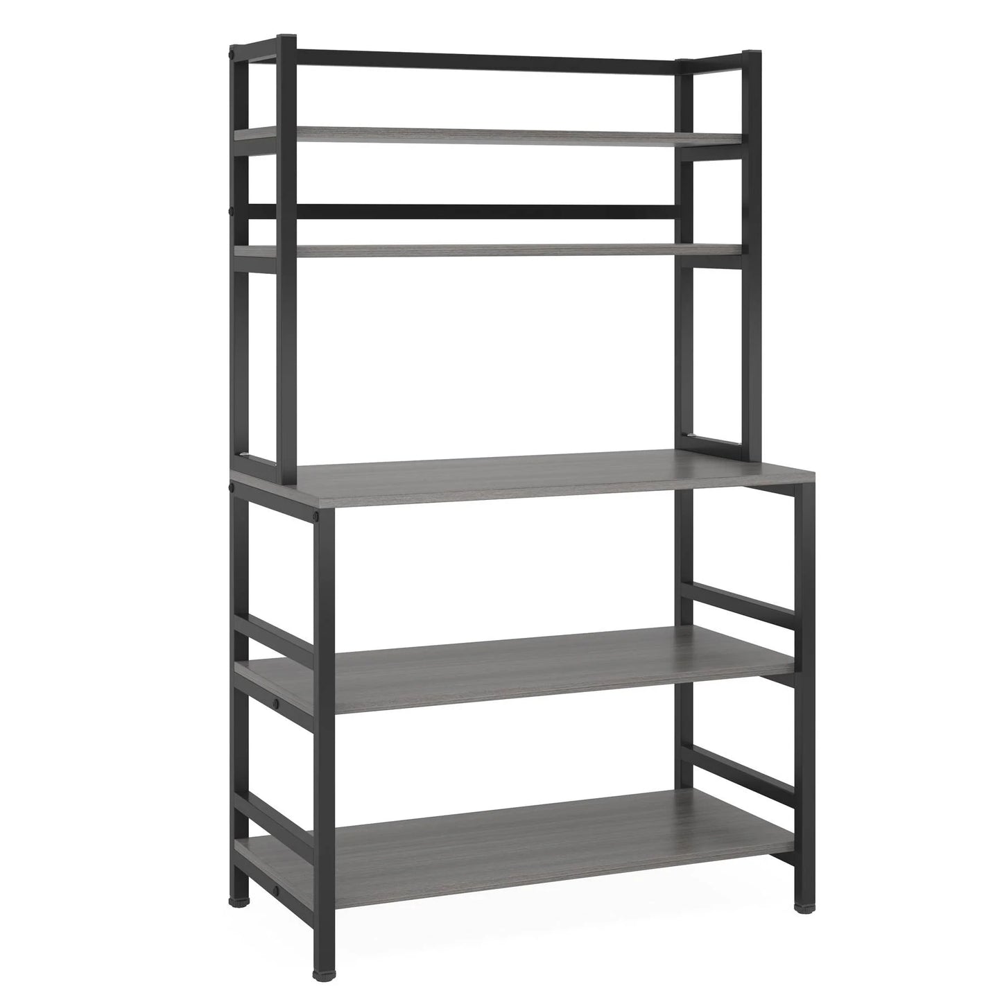 Tribesigns Kitchen Baker's Rack, 5-Tier Freestanding Kitchen Utility Storage Shelf