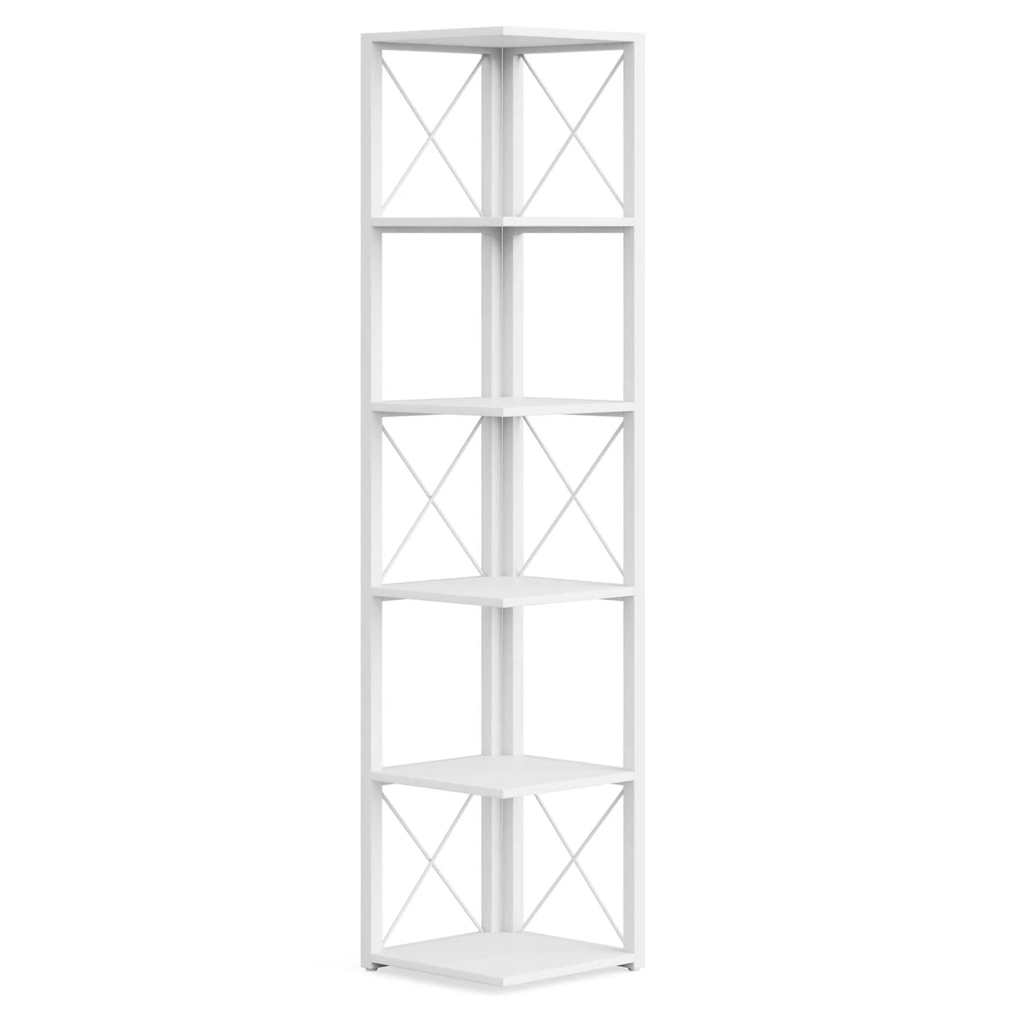 Tribesigns Freestanding Closet Organizer, Double Rod Clothes Rack