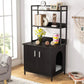 Tribesigns Cat Litter Box Enclosure, Industrial Cat Cabinet with Shelves