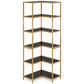 Tribesigns Corner Bookshelf, 70.5" L-Shaped 6-Shelf Etagere Bookcase