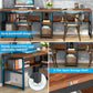 Tribesigns Two Person Desk, 78.7 Computer Double Desk with Bookshelf